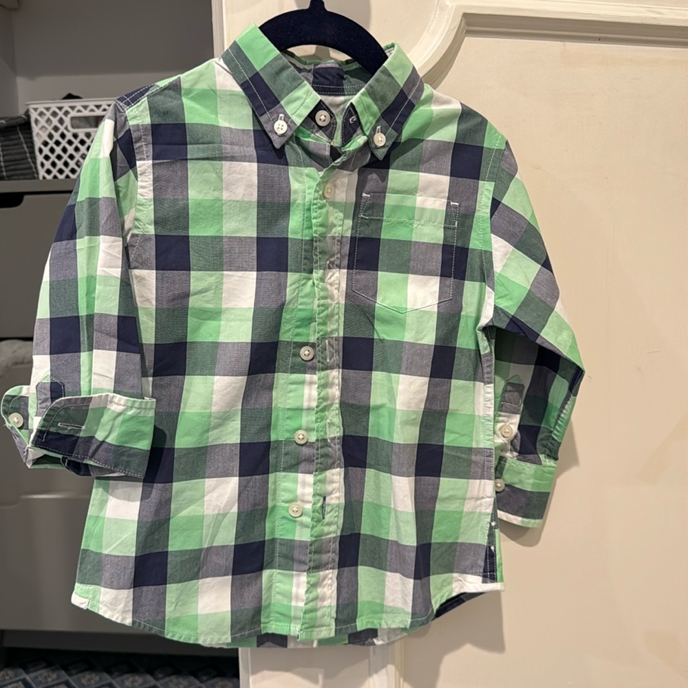 Boys JCrew crewcuts button down. 2T